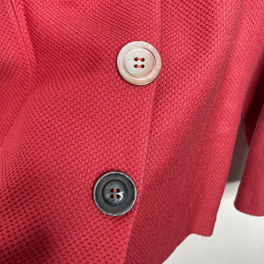 Eileen Fisher Wool Knit Jacket Size Petite‎ Small Workwear Classic Business - Picture 4 of 8